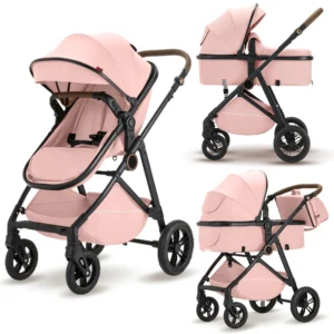 2 in 1 Baby Stroller-Canopy-Extra Storage
