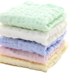 Baby Washcloths - Natural Cotton Baby Wipes
