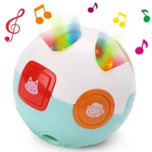 Musical Crawling-Learning-Interactive Baby Ball Toy