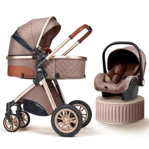 Luxury-3 in 1 Baby Stroller Infant Carrier