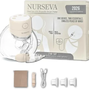 Upgraded Wearable Breast Pump & Nasal Aspirator