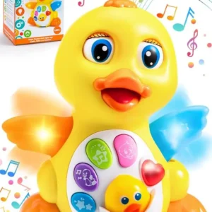 Baby Toy Duck-Dancing-Crawling-Music-Lights