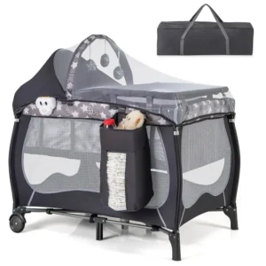 Pack and Play-4 in 1- Crib-Play Yard-Bassinet-Changing Table