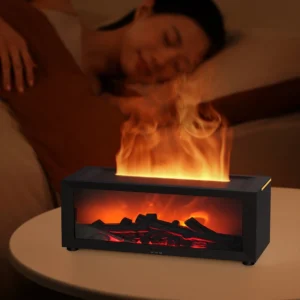 Fragrance-Timing Aroma-Air Humidifier-Fireplace