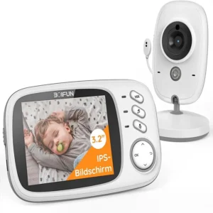 3.2 Inch Digital Wireless Baby Monitor w/Camera